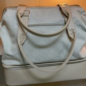 BEIS Cream Travel Bag